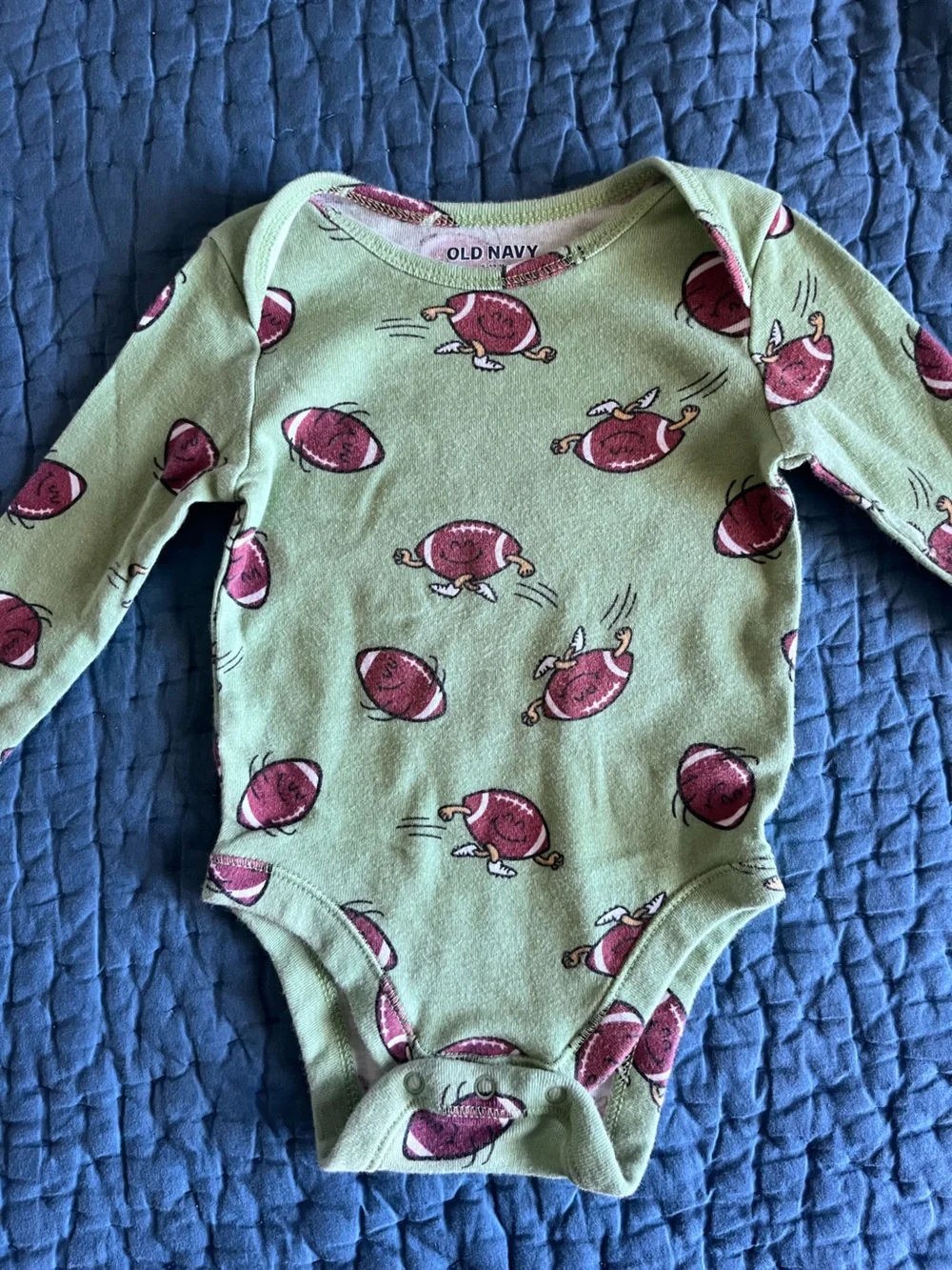 Old Navy holiday bundle of bodysuits and footed pajamas